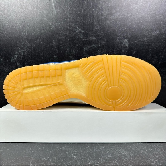 DUNK LOW PREMIUM MONTREAL BAGEL SESAME SEED PRINT MENS SHOES SIZE 9.5 GUM SOLE - Picture 5 of 11